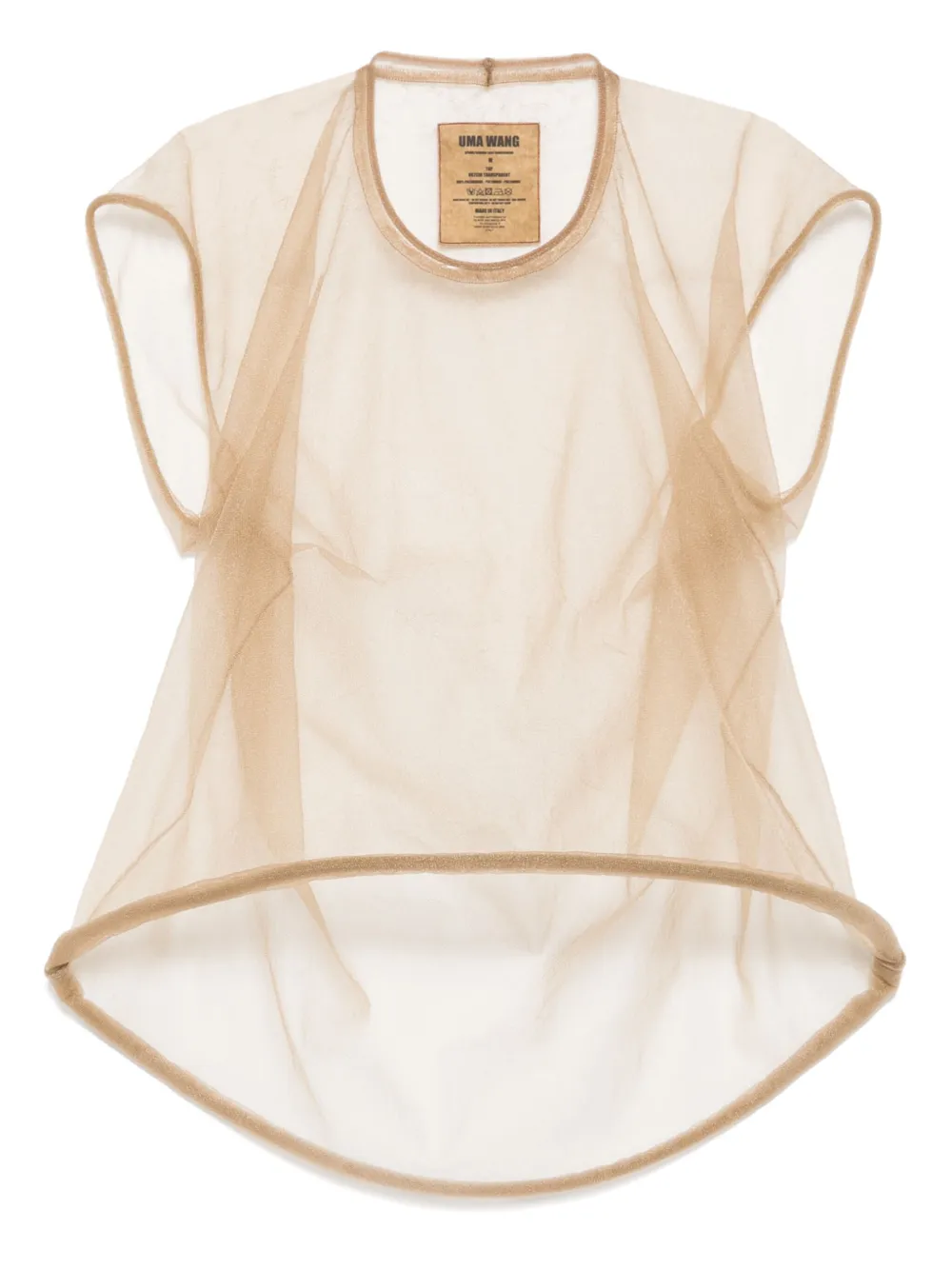 Uma Wang top transparente | neutro | Image 1