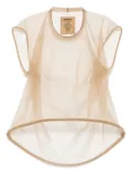 Uma Wang transparent top - Neutrals