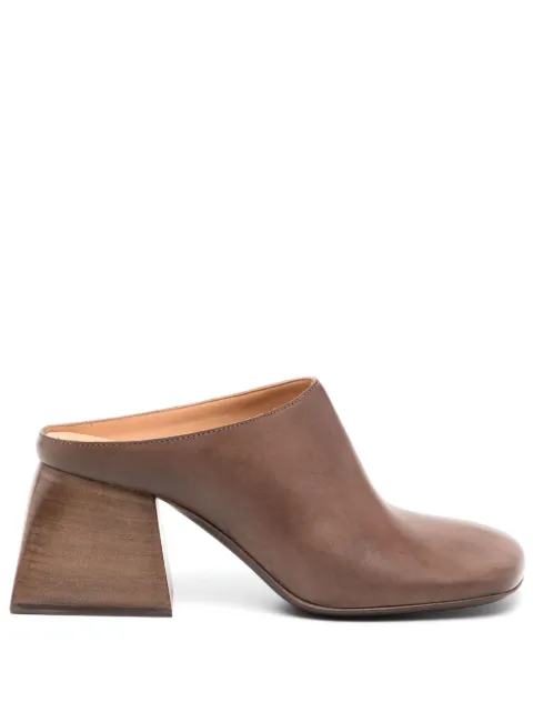 Uma Wang mules con tacón de 70mm