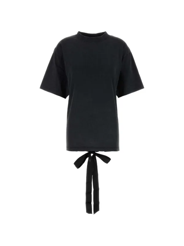 Balenciaga レースアップバック Tシャツ | ブラック | FARFETCH JP