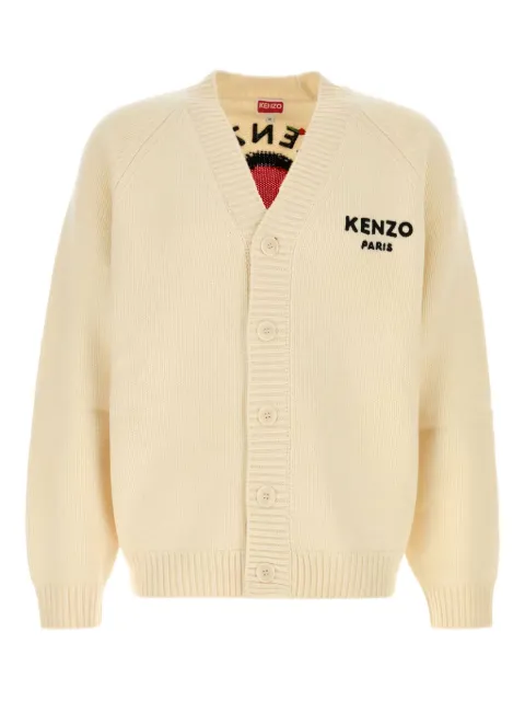 Kenzo logo-embroidered cardigan