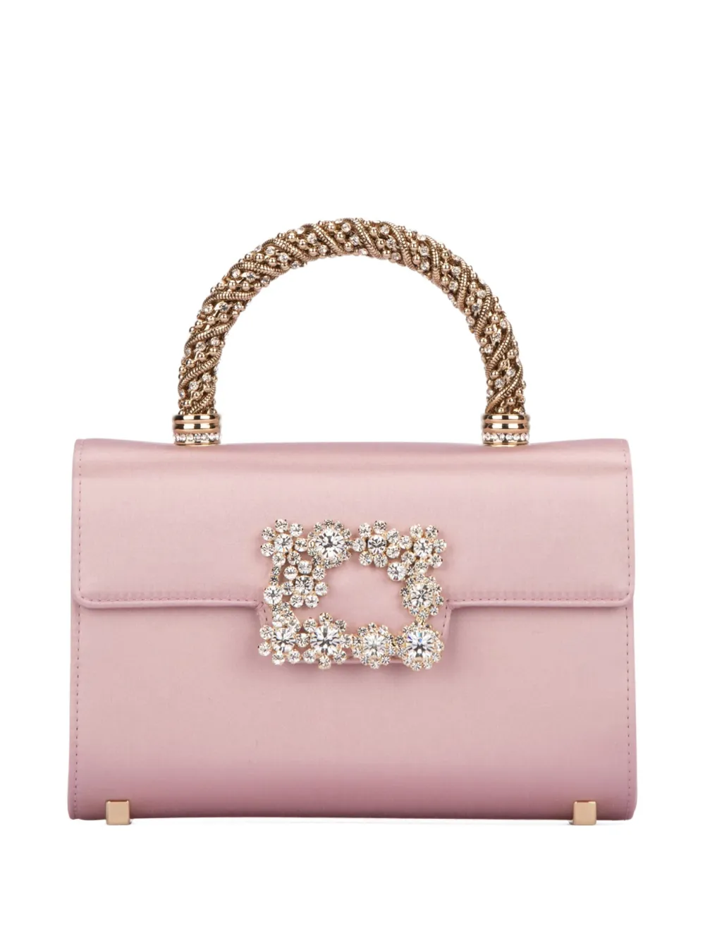 Roger Vivier rhinestone-embellished tote bag | Pink | Image 1