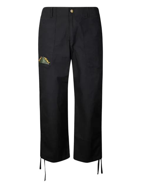 Brain Dead embroidered-pocket trousers