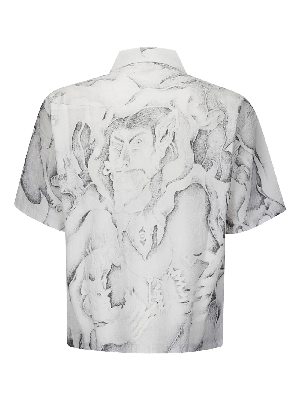 Brain Dead Dragonspeaker shirt - Wit
