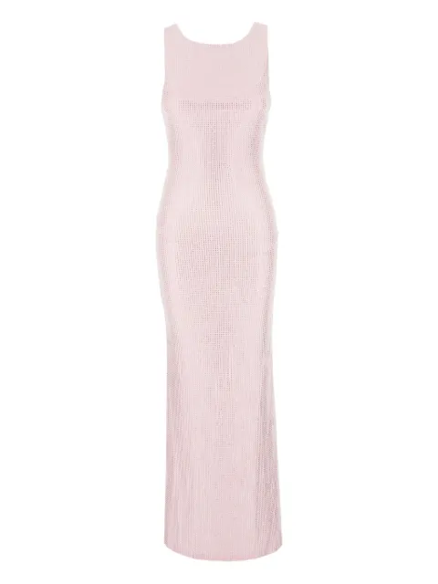 TWENTY FOURHAITCH crystal-embellished maxi dress