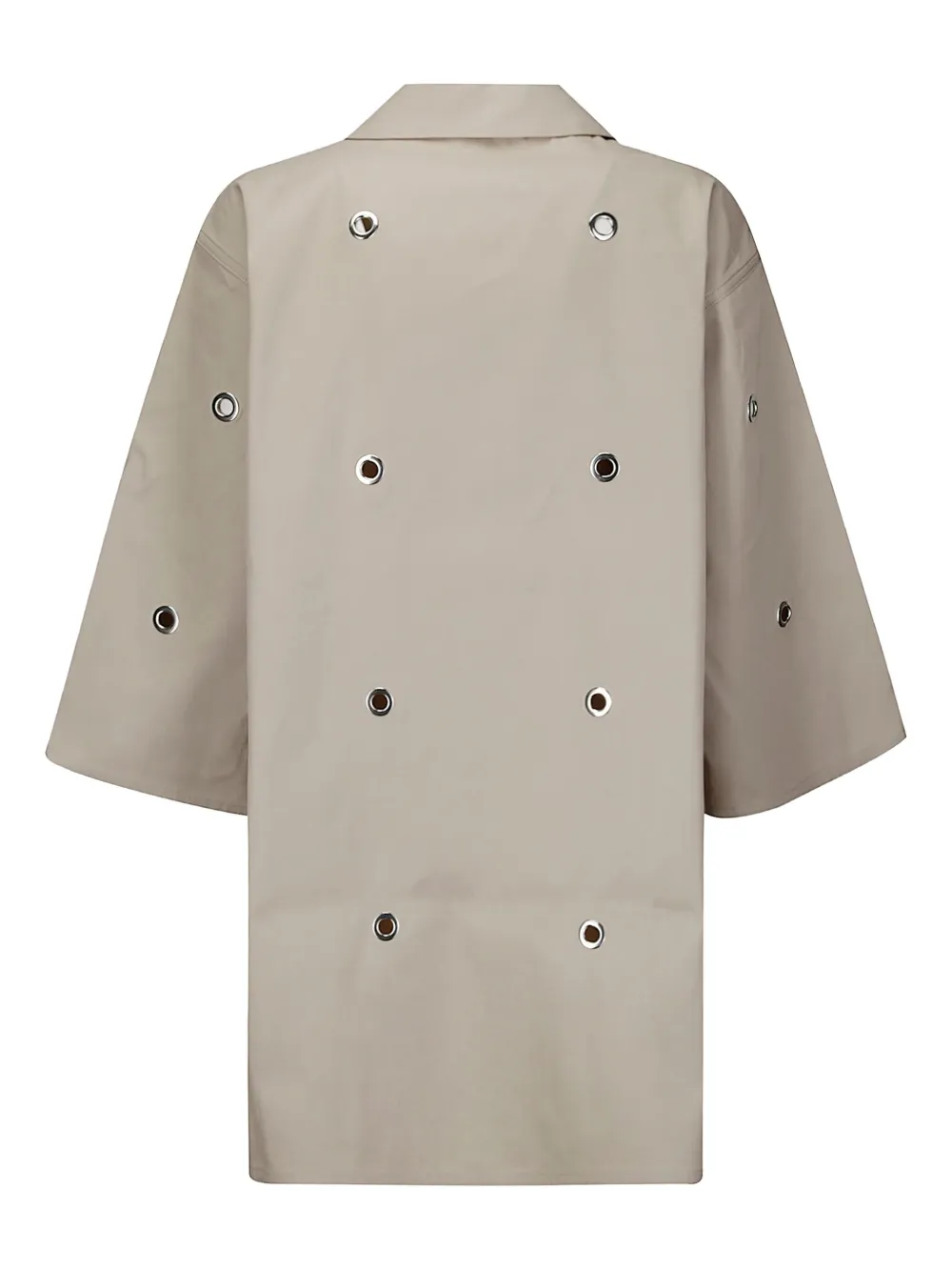 Sofie D'hoore Cotton Shirt Jacket In Gray