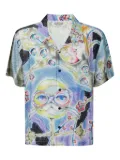 Brain Dead Aspen Eyes shirt - Blue