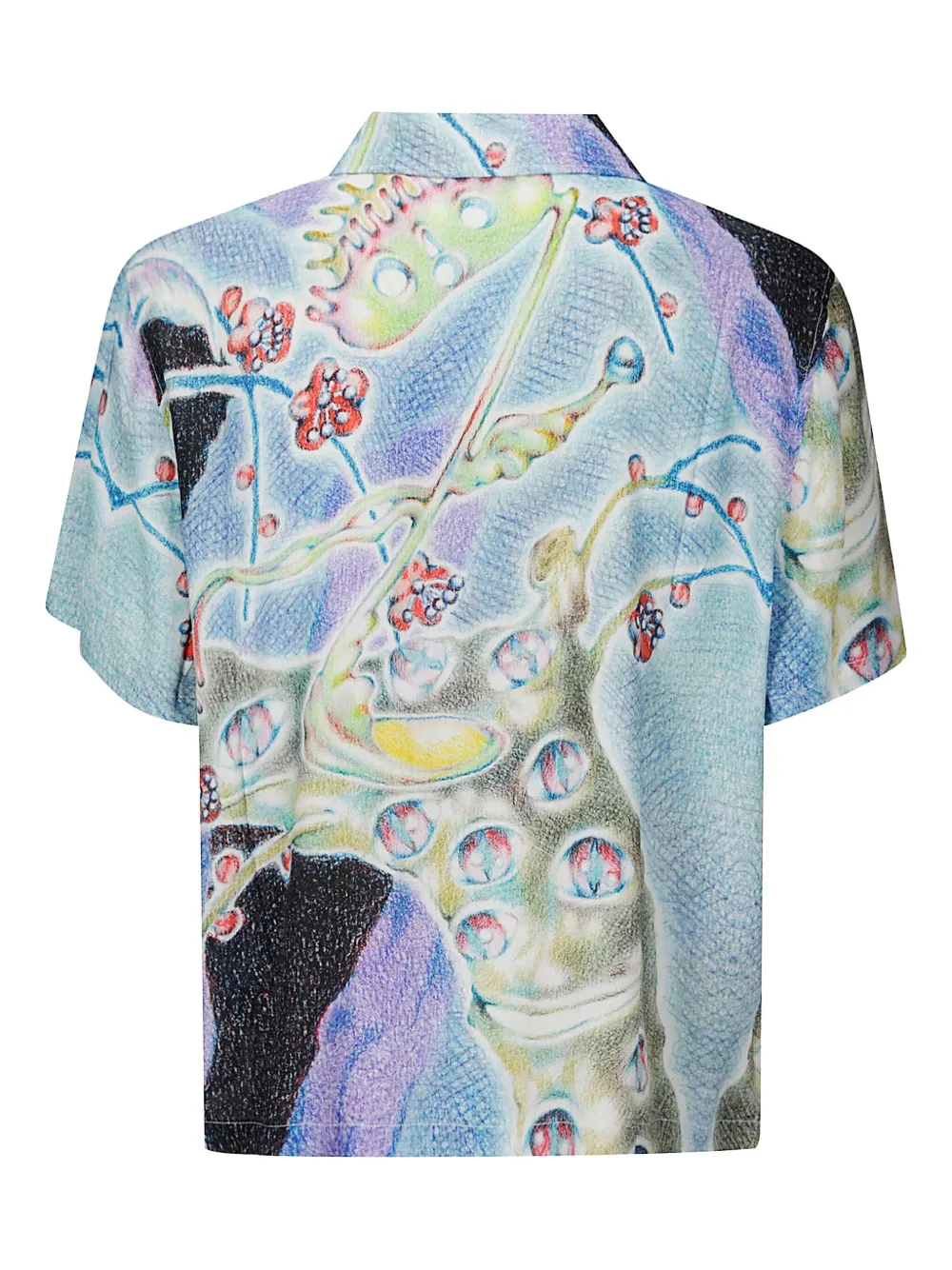 Brain Dead Aspen Eyes shirt - Blauw