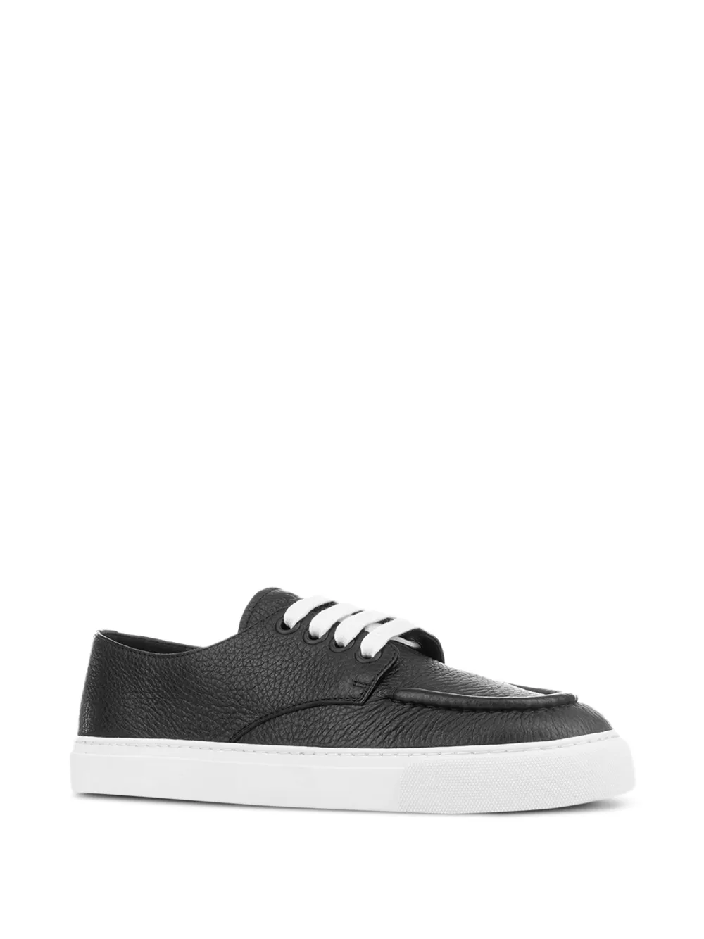 Prada Leren sneakers Zwart