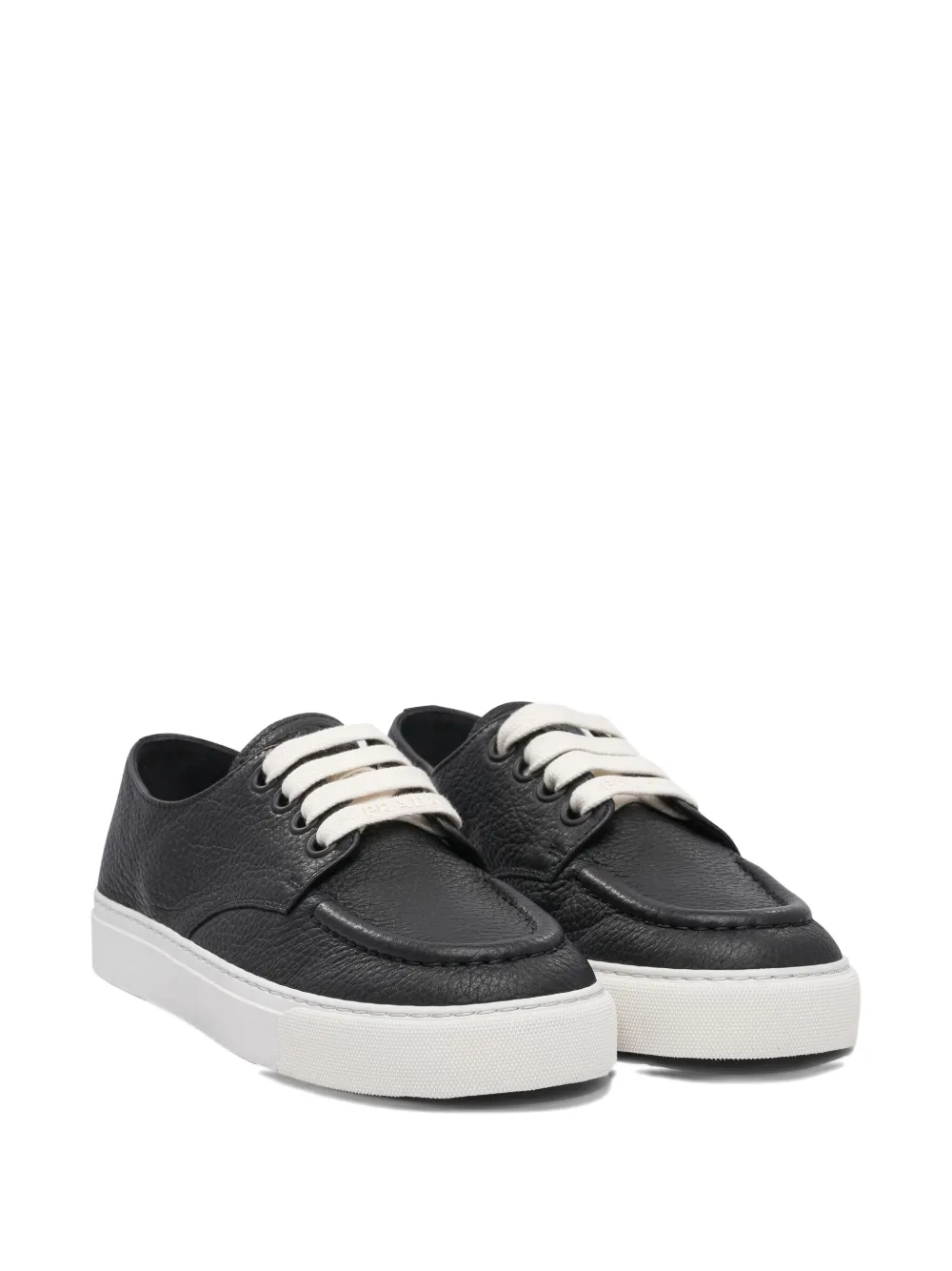 Prada Leren sneakers Zwart