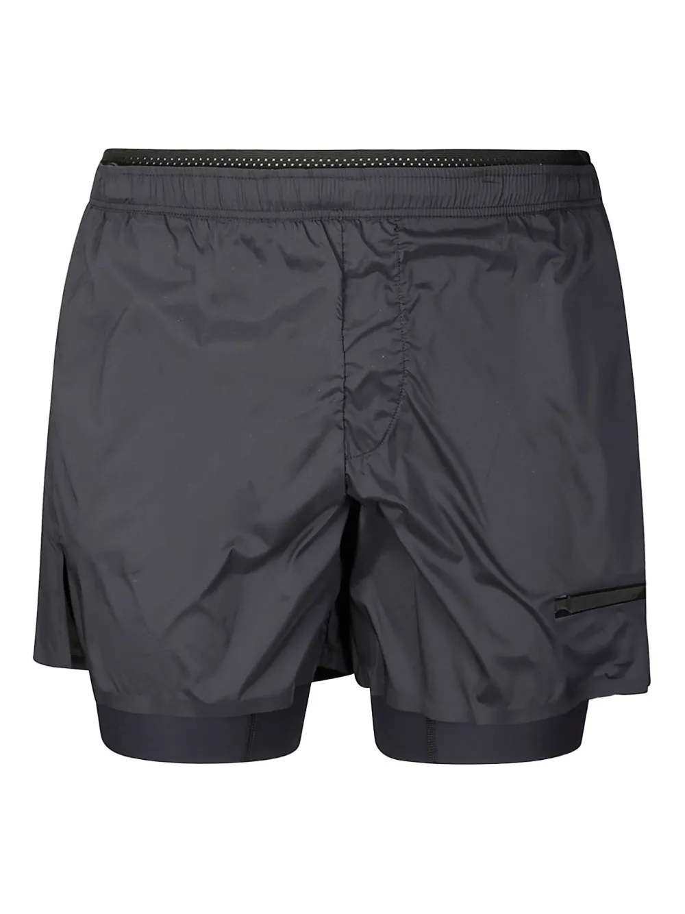 Satisfy TechSilk 5 track shorts | Black | Image 1