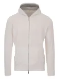 PANICALE zip-up hoodie - White