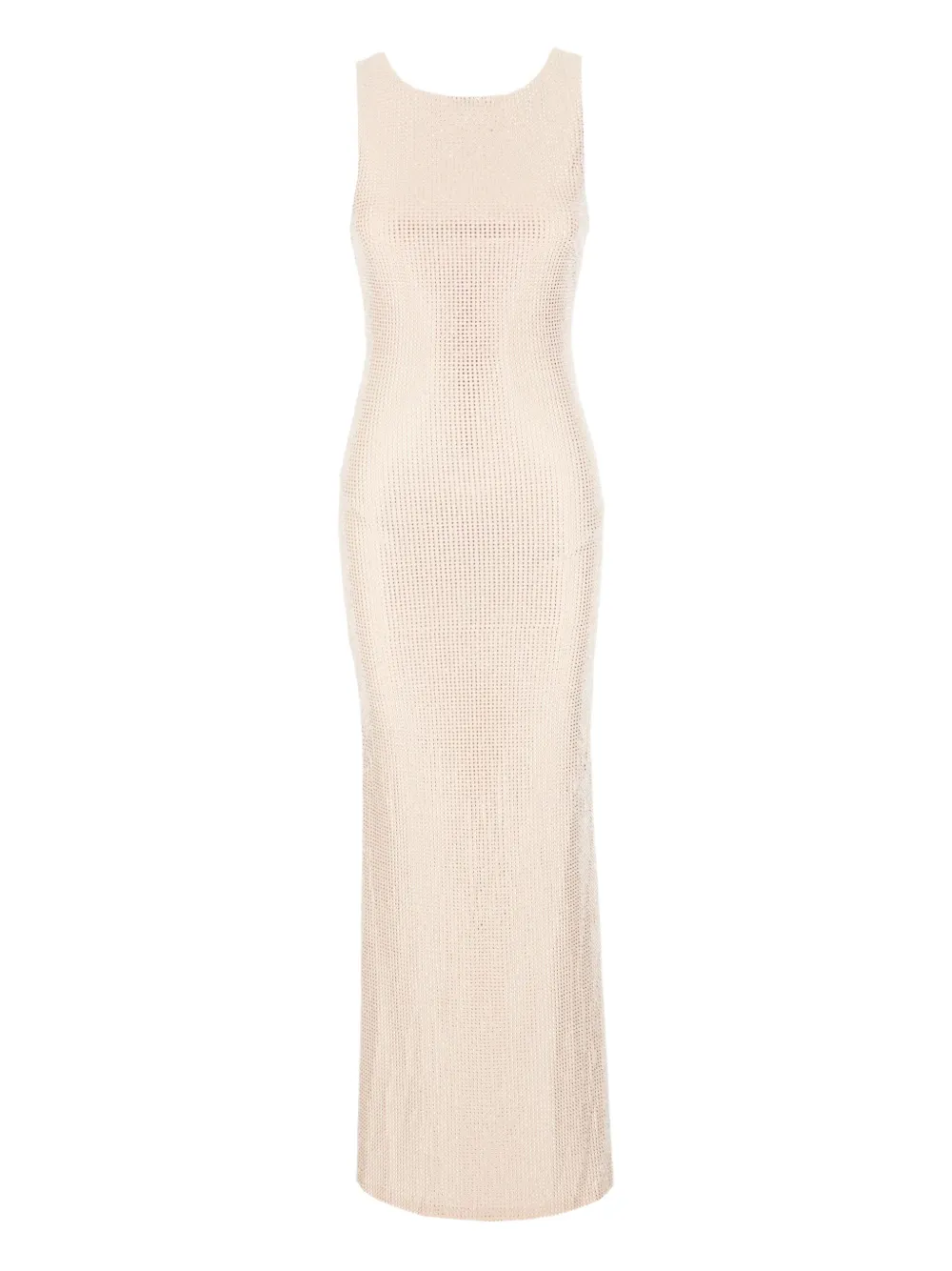 TWENTY FOURHAITCH Helios embellished maxi dress - ニュートラル TWENTY FOURHAITCH Helios embellished maxi dress - ニュートラル