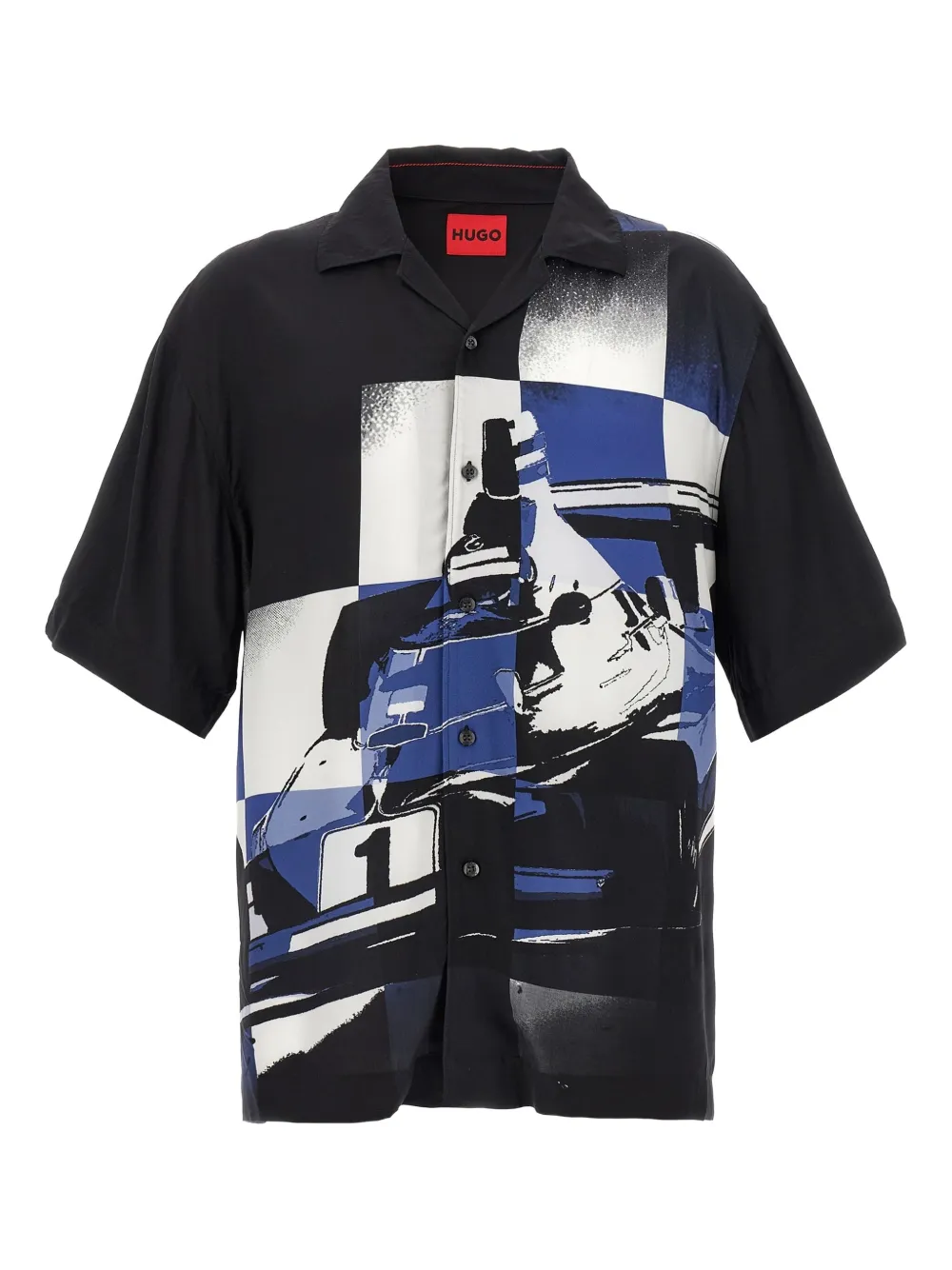 HUGO Camicia Espino | nero | Image 1