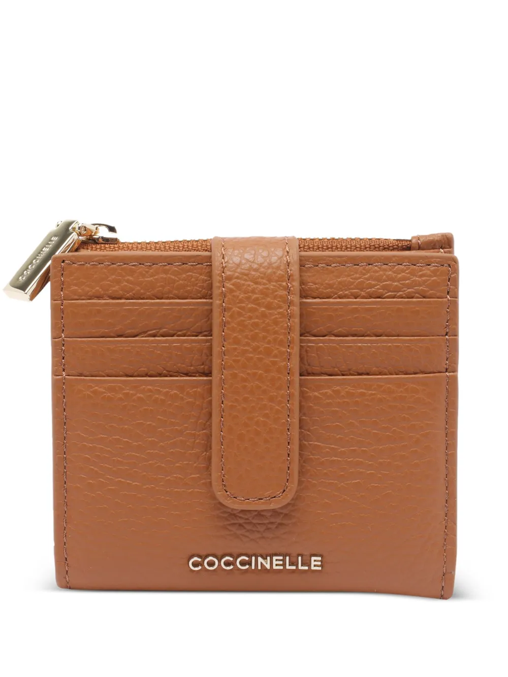 Coccinelle cartera con compartimentos y cierre | marrón | Image 1