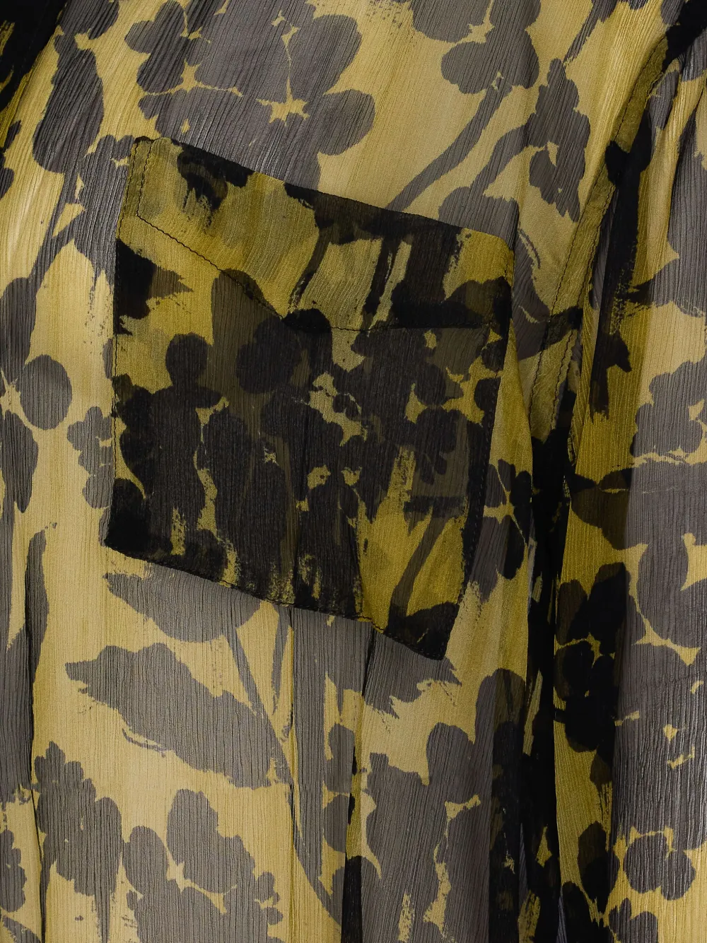 Victoria Beckham Zijden blouse Groen