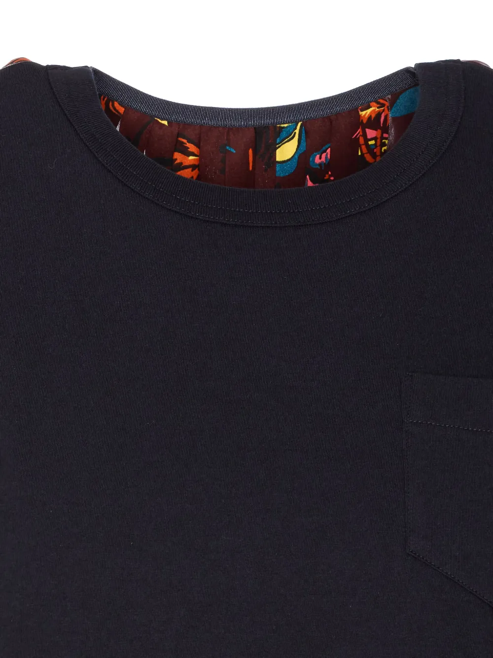 sacai Jersey T-shirt Blauw