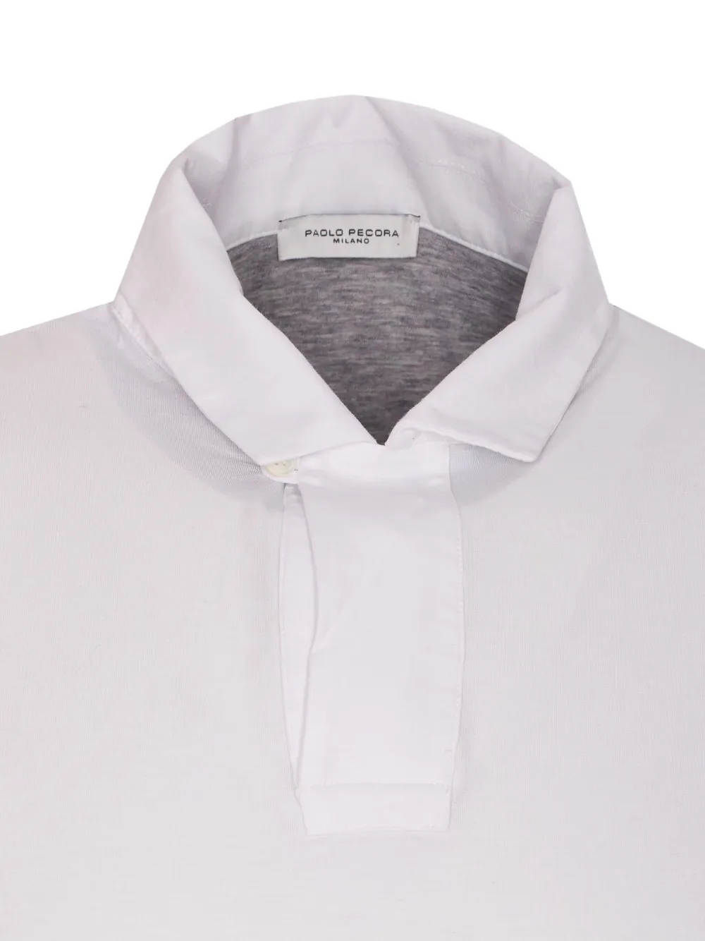 Paolo Pecora Katoenen poloshirt Wit