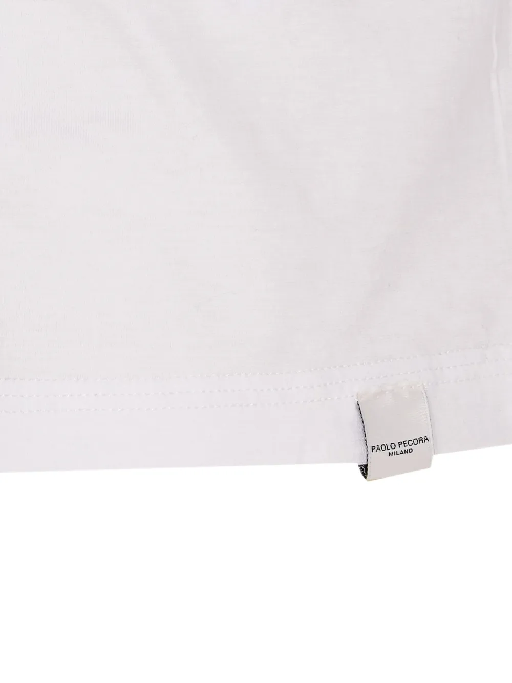 Paolo Pecora Katoenen poloshirt Wit
