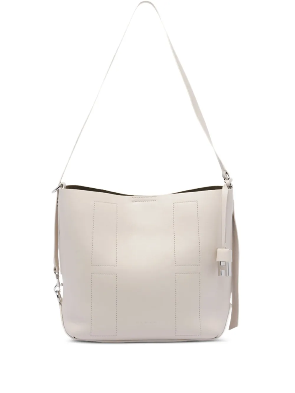 Hogan leather shoulder bag Beige