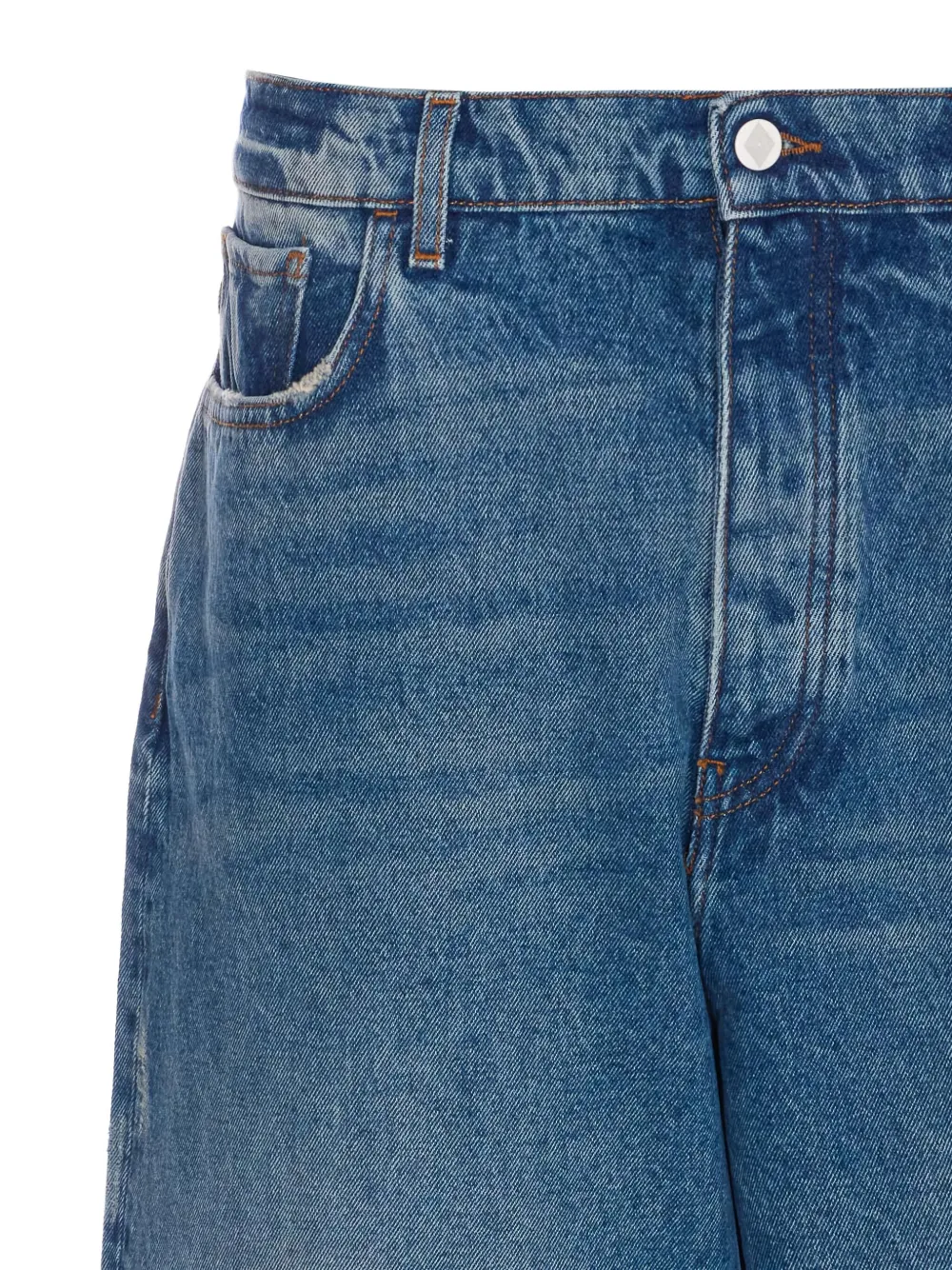 AMISH Straight jeans Blauw