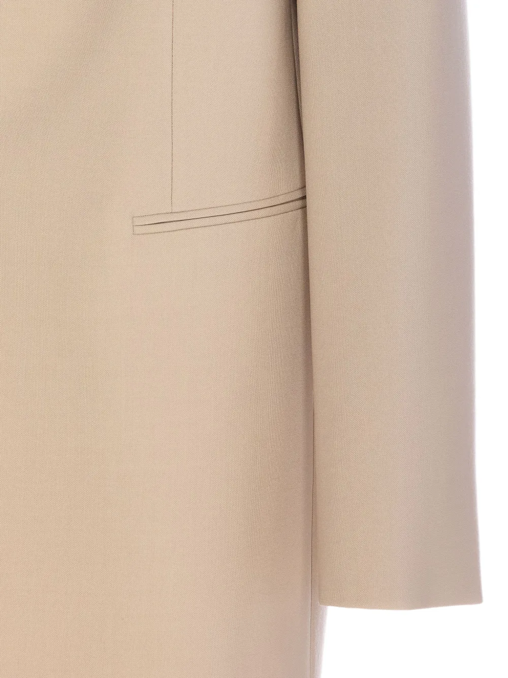 Saint Laurent Wollen blazer Beige