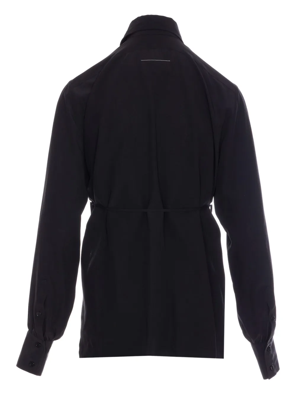 MM6 Maison Margiela Blouse met enkel stiksel - Zwart