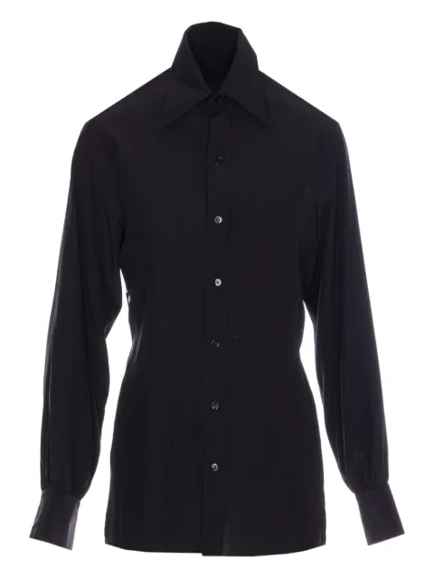 MM6 Maison Margiela قميص بخياطة ظاهرة