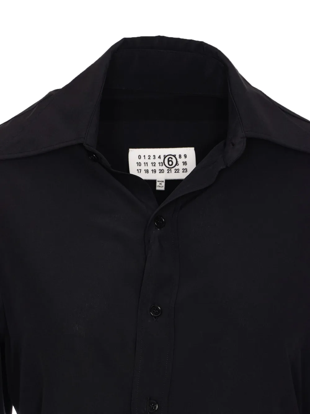 MM6 Maison Margiela Blouse met enkel stiksel Zwart