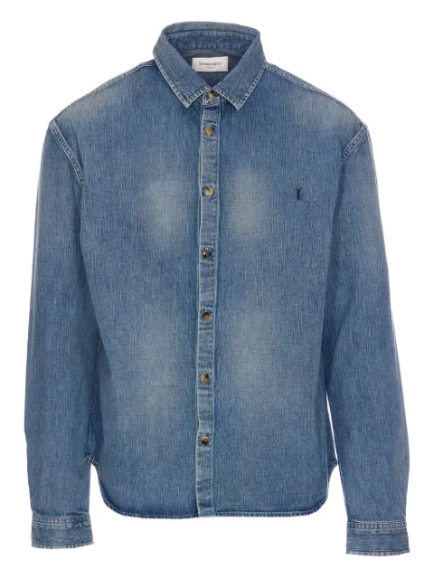 Saint Laurent camisa de mezclilla