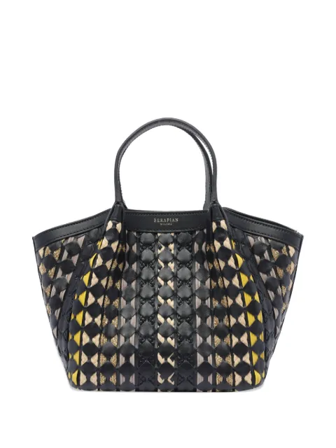 Serapian mini Mosaico Secret tote bag