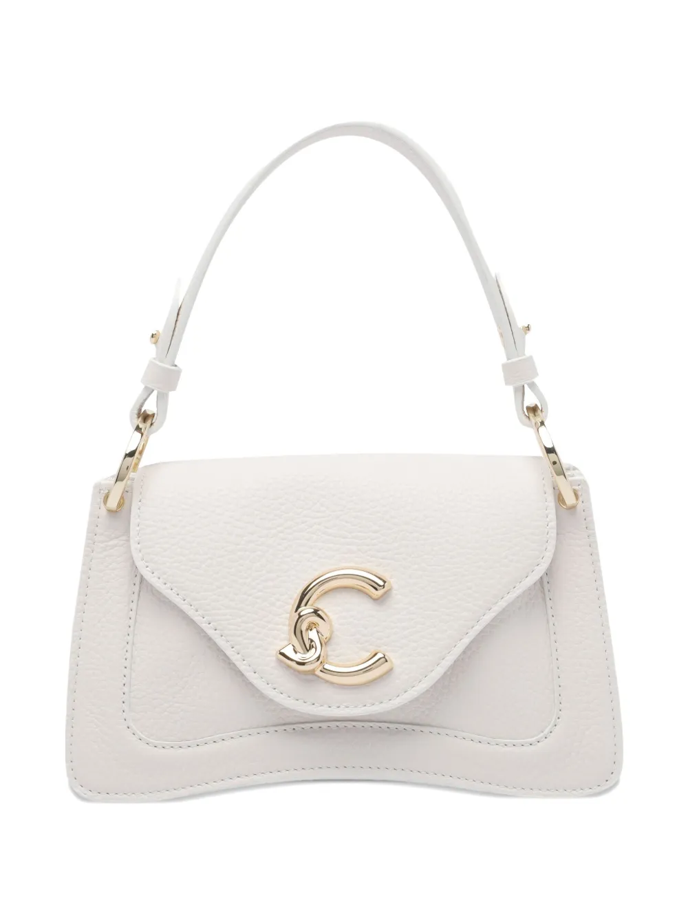 Coccinelle Leren schoudertas Wit