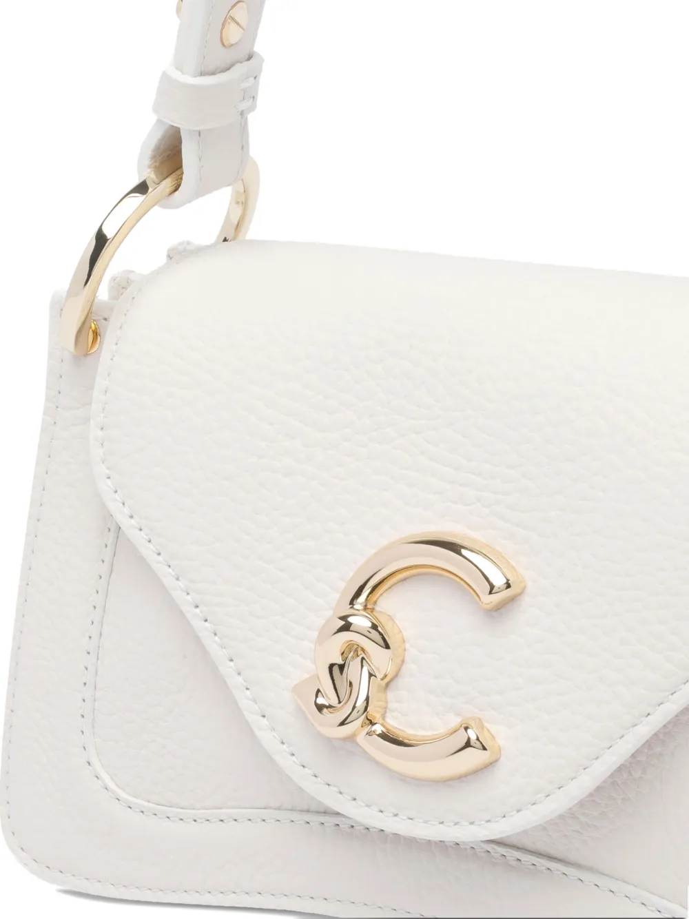 Coccinelle Leren schoudertas Wit