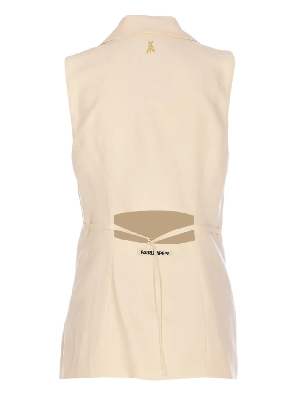 PATRIZIA PEPE CUT-OUT WAISTCOAT
