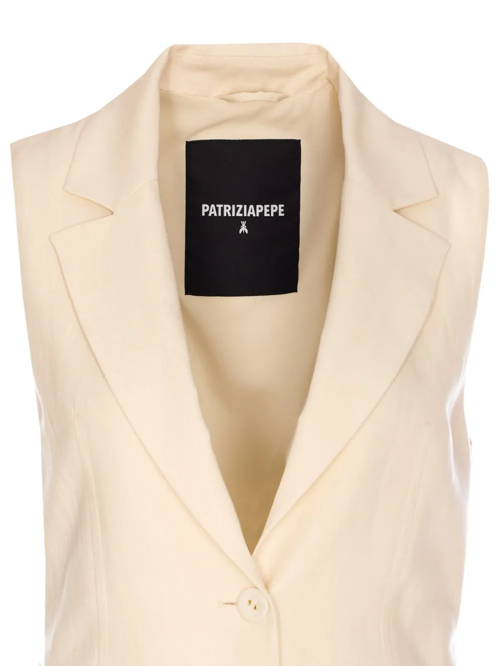 PATRIZIA PEPE CUT-OUT WAISTCOAT