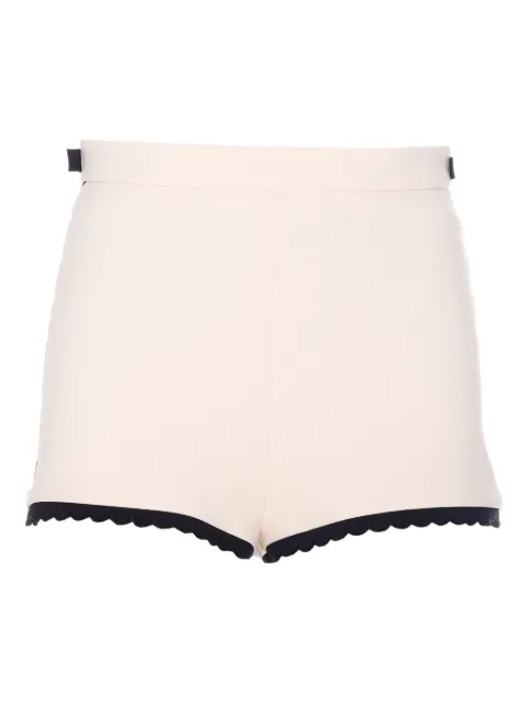 Elisabetta Franchi embroidered double-layered shorts