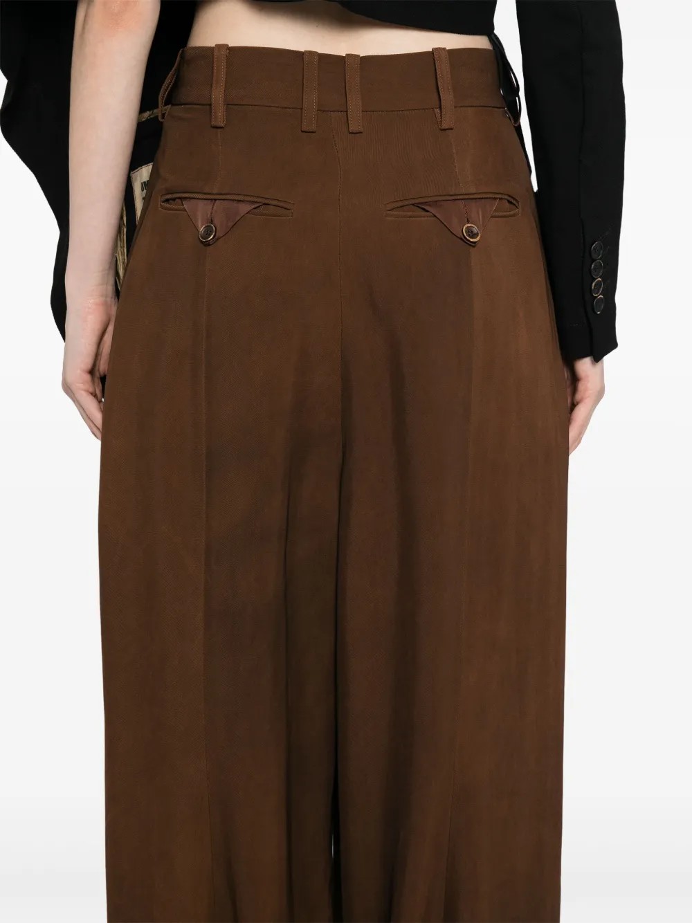 Uma Wang Paw broek Bruin