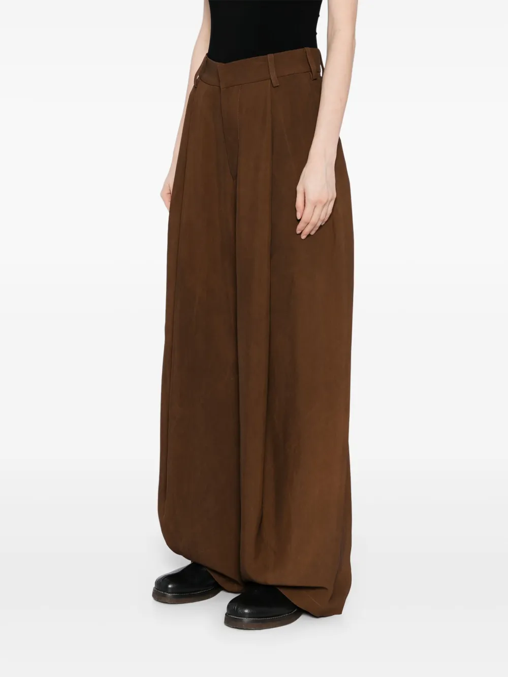 Uma Wang Paw broek Bruin