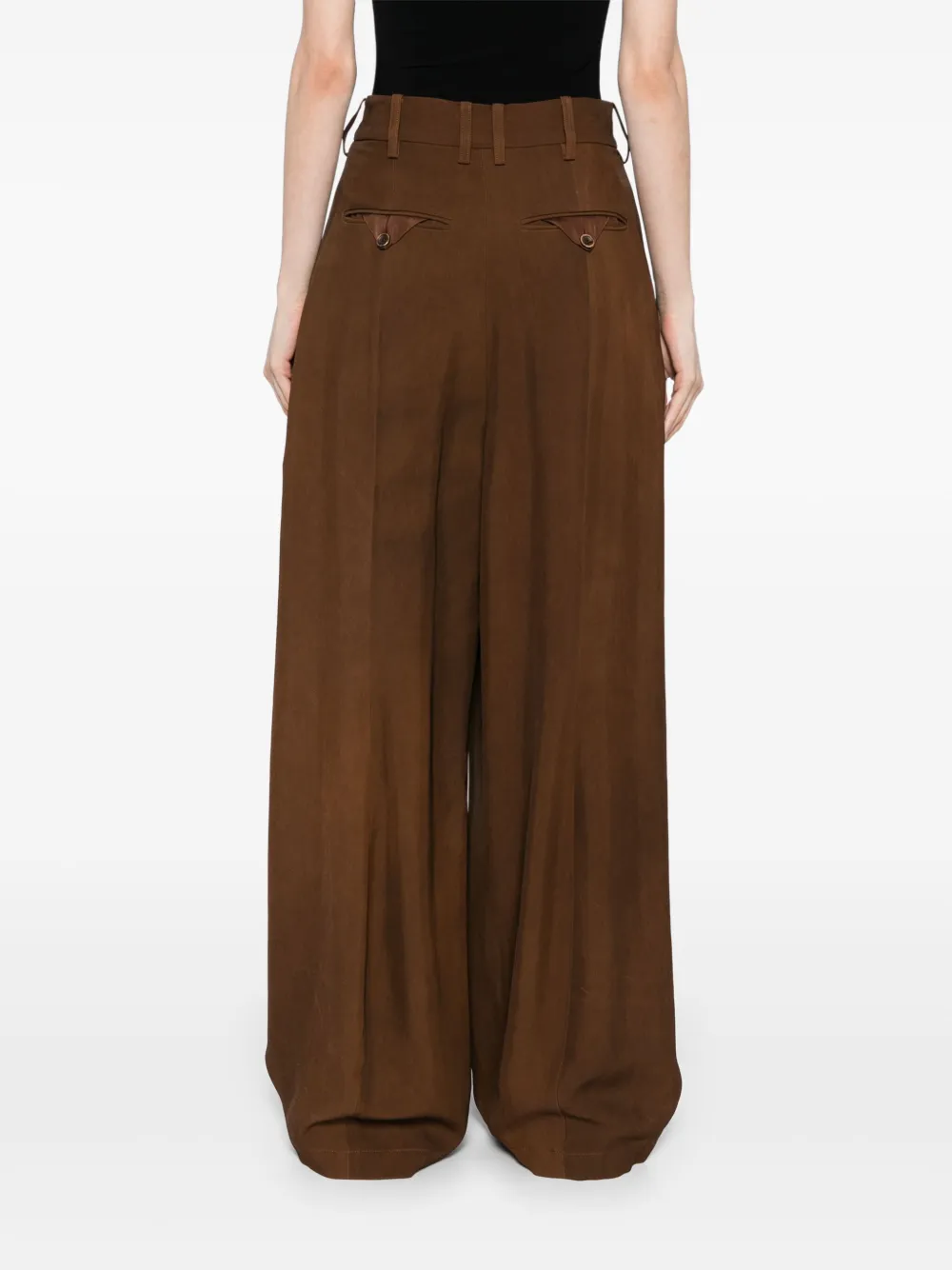 Uma Wang Paw broek Bruin