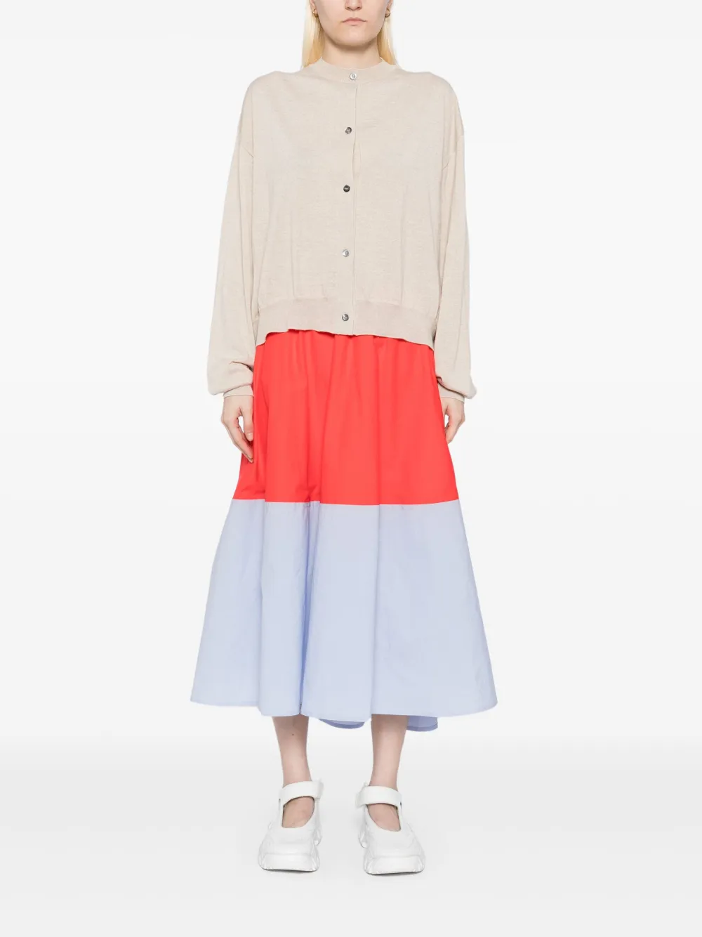 Sofie D'hoore Sacramento midi-rok - Rood