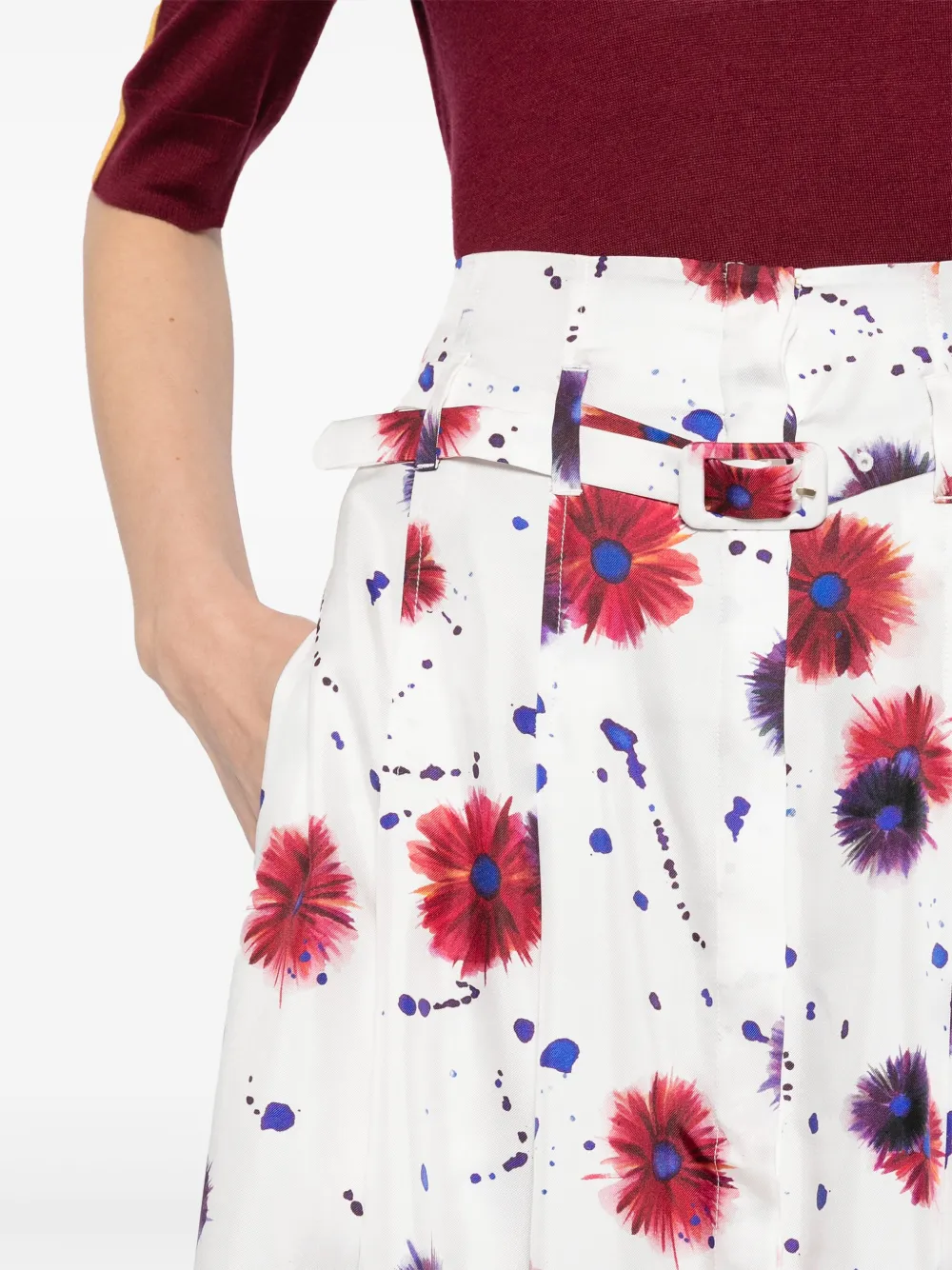 Shop Gabriela Hearst Dugald Skirt