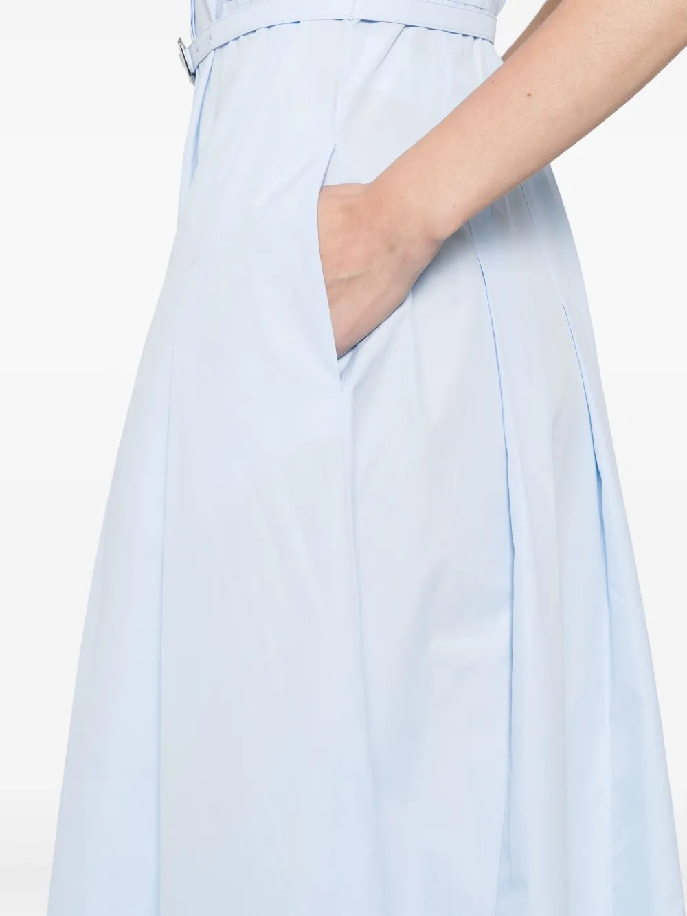 Gabriela Hearst Becca maxi-jurk Blauw