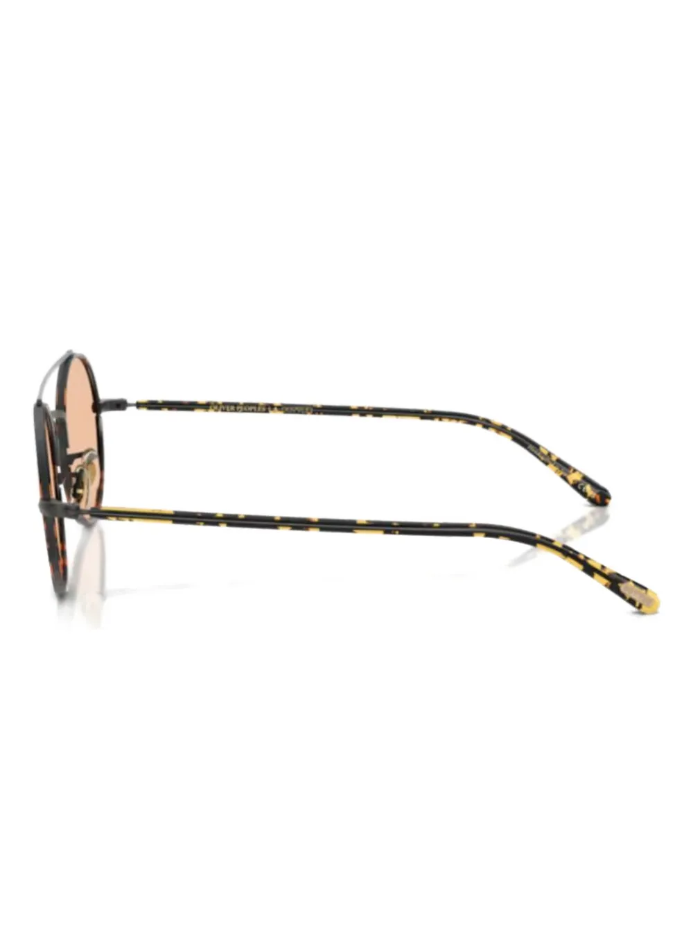 Oliver Peoples Etlin round-frame sunglasses - Beige