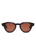 Peter & May Walk Panda round-frame sunglasses - Black