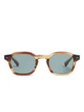 Peter & May Walk S98 Hero rectangle-frame sunglasses - Brown