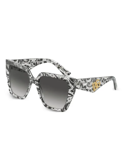 Dolce & Gabbana Eyewear lace geometric sunglasses