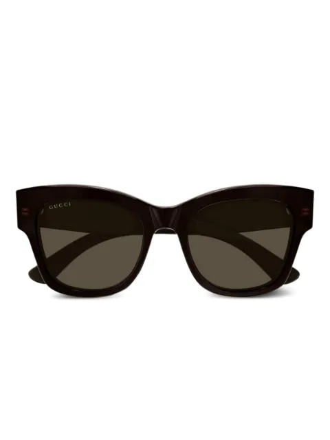 Gucci Eyewear نظارة شمس بإطار فراشة