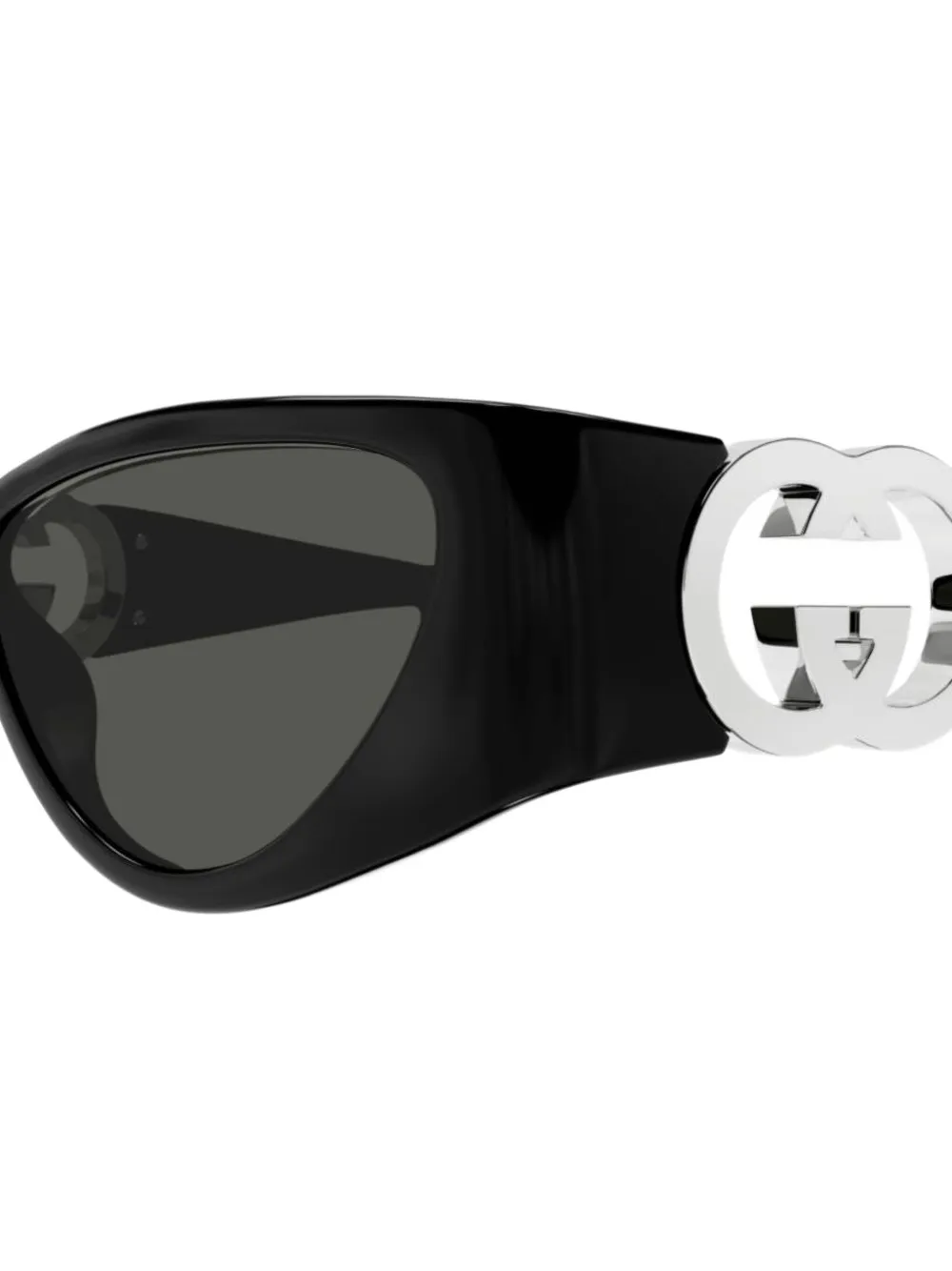 Gucci Eyewear Zonnebril met GG-logo Zwart