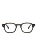 Peter & May Walk Hero square-frame glasses - Green