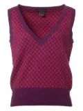 Louis Vuitton Pre-Owned 1990-2010s checkerboard vest - Purple